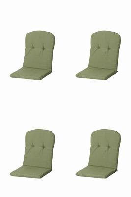 Kussen Kuip hoog 45x96 Panama salie (4 stuks) Madison - Madison