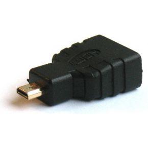 Savio CL-17 kabeladapter/verloopstukje Micro-HDMI HDMI Zwart