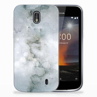 Smartphone hoesje Nokia 1 Painting Grey Smartphone hoesje Nokia 1 Painting Grey