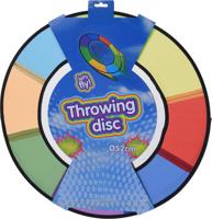 Free and Easy regenboog werpschijf 52 cm - thumbnail