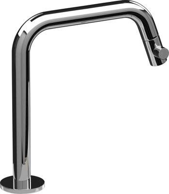 Clou Kaldur kranen chroom fonteinkraan 4.5x19.7cm links CL/06.05.003.29.L