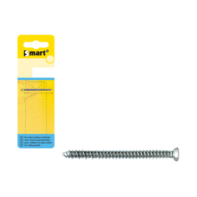 pgb-Europe SMART | Kozijnschroef VZK-T30 Ø 7,50x132 Zn | 4 st SM0WSF001075132H