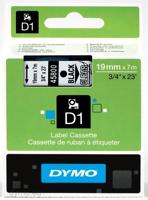 Labeltape dymo labelmanager d1 polyester 19mm trns - thumbnail