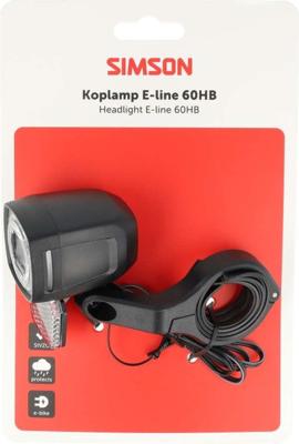 Simson koplamp aurora e-line 60hb