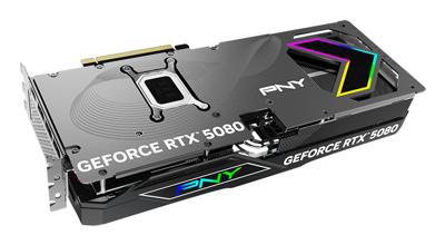 VGA PNY GeForce RTX 5080 16GB ARGB Overclocked Triple Fan