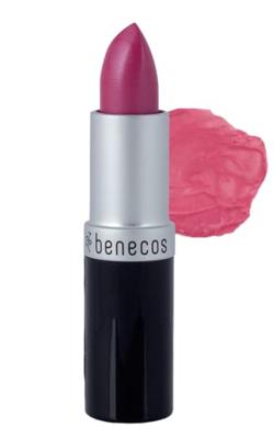 Natural lipstick hot pink