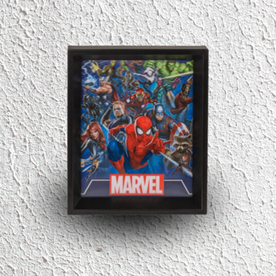 3D poster Marvel
