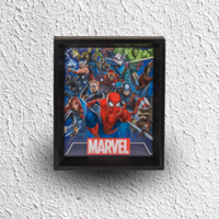 3D poster Marvel - thumbnail