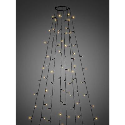 Konstsmide 6521-870 LED-boommantel met app Buiten Energielabel: E (A - G) werkt op het lichtnet Aantal lampen 400 LED Barnsteen