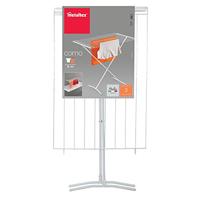 Tomado-Metaltex Tomado metaltex opvouwbaar staand droogrek como 8m wit - thumbnail