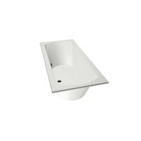 Bad Xenz Lagoon 170x75x50 cm Mat Wit - thumbnail