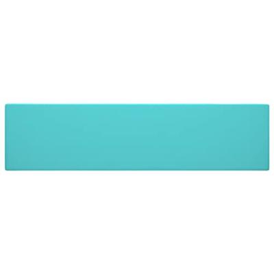 VidaXL Wastafel met overloop keramiek lichtgroen