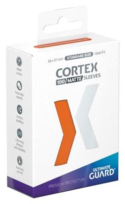 Ultimate Guard Cortex Sleeves Matte Standard Size (100) - Orange Ultimate Guard Cortex Sleeves Matte Standard Size (100) - Orange