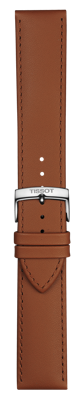 Horlogeband Tissot T109.610.16.037.00 / T600039703 Leder Cognac 21mm
