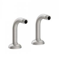 Aanpassingskniestuk Tres Clasic Bad/Douche Met Geluiddemping RVS - thumbnail