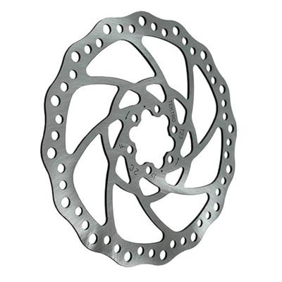 Tektro remschijf tr160-17 ø160/2.3mm zilver