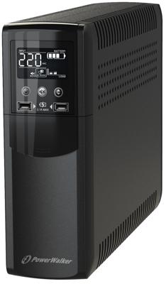 PowerWalker VI 1000 CSW UPS Line-Interactive 1000 VA 600 W 4 AC-uitgang(en)