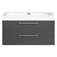 Differnz Somero badmeubel set FSC 80 cm antraciet - thumbnail