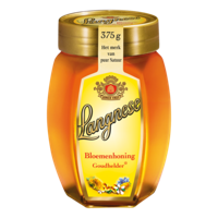 Langnese Bloemenhoning Goudhelder 375g bij Jumbo - thumbnail