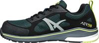 Albatros AER58 Green Low 647650205000046 Lage veiligheidsschoenen ESD S1P Schoenmaat (EU): 46 Zwart, Groen 1 paar - thumbnail