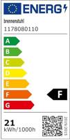 Brennenstuhl WS 2050 SP 1178080110 LED-buitenlamp met bewegingsmelder (wand) Energielabel: F (A - G) LED 20 W Zwart - thumbnail