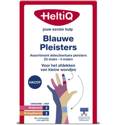 HeltiQ Detecteerbare Pleisters Blauw