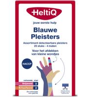 HeltiQ Detecteerbare Pleisters Blauw - thumbnail