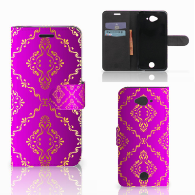 Wallet Case Acer Liquid Z530 | Z530s Barok Roze Wallet Case Acer Liquid Z530 | Z530s Barok Roze
