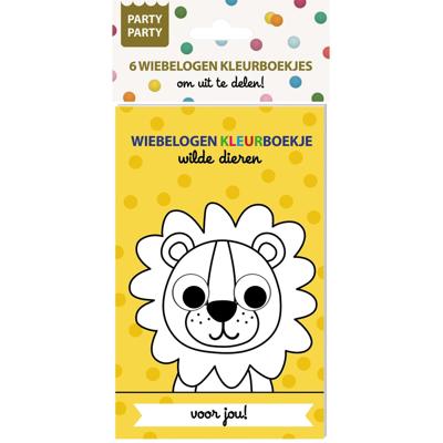 Party Party 6 Wiebelogen KB Wilde dieren Interstat