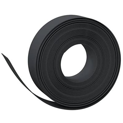 VidaXL Tuinrand 10 m 15 cm polyetheen zwart VidaXL Tuinrand 10 m 15 cm polyetheen zwart