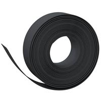 VidaXL Tuinrand 10 m 15 cm polyetheen zwart - thumbnail