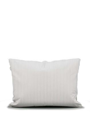 Marc O'Polo Marc O'Polo Classic Fine Stripe Kussensloop 60x70 Anthracite