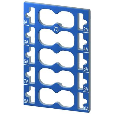 Siemens 6ES71936CP734AA0 6ES7193-6CP73-4AA0 PLC-kleurcoderingschild