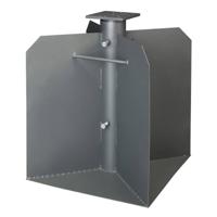 Ingraaf zweefparasolvoet XL base verankering Platinum, enkel geschikt voor zweefparasols Icon van Platinum - Platinum - thumbnail