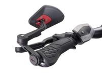 Krampe Klapbare spiegel kf cross met plug zwart - thumbnail