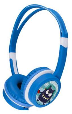 Koptelefoon voor kinderen GEMBIRD volumeregeling blauw