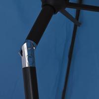 VidaXL Parasol met metalen paal 300 cm blauw - thumbnail