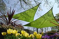 Nesling Coolfit schaduwdoek driehoek 90 graden antraciet 5 x 5 x 7.1 meter - thumbnail