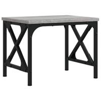 VidaXL Printerstandaard 40x30x31 cm bewerkt hout grijs sonoma eiken - thumbnail
