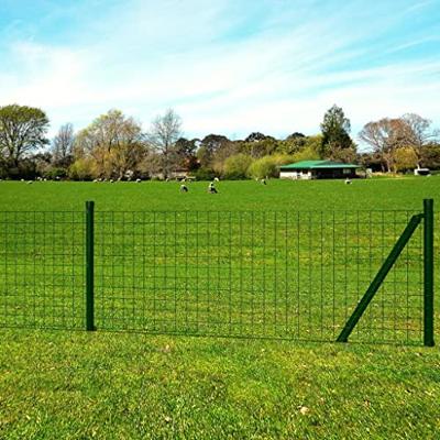Eurohek 10x1,0 m staal groen