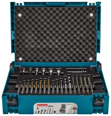 Makita B-69478 Boor- en Schroefbitset 65-delig in Mbox Makita B-69478 Boor- en Schroefbitset 65-delig in Mbox