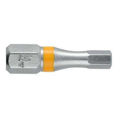 KS Tools 918.3410 Inbus-bit Speciaal staal Vernikkeld C 6.3 1 stuk(s)
