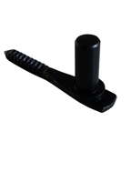 Waelbers Inschroefduim rond 16mm zwart - 25 Stuk(s) - 839007.09 - thumbnail