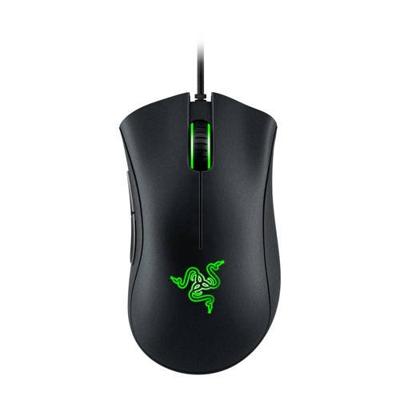 RAZER DeathAdder Essential Ergonomische gaming-muis Kabelgebonden Optisch Zwart 5 Toetsen 6400 dpi Ergonomisch, Verlicht