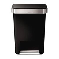 Simplehuman Prullenbak Liner Pocket Kunststof 45 liter Zwart - thumbnail