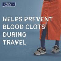 Jobst Travel Socks Zwart 45-46 - thumbnail
