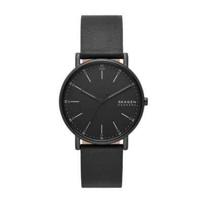 Horlogeband Skagen SKW6902 Leder Zwart 20mm Horlogeband Skagen SKW6902 Leder Zwart 20mm
