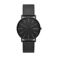 Horlogeband Skagen SKW6902 Leder Zwart 20mm - thumbnail