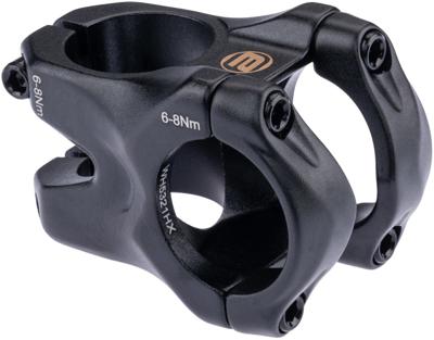 Ergotec voorbouw "bass" stem bass 31,8mm black/gold