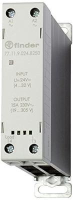 Finder 771190248251PAS Installatielais, 24 VDC, 1 sluiter, 15 A, directe commutatie, 24 tot 280 VAC